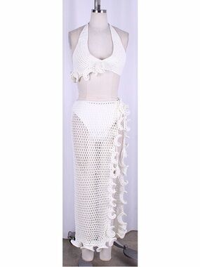 Crochet Skirt Set